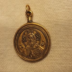 Vintage Unisex Christian Vintage Medal